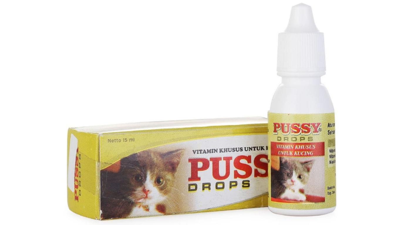 vitamin kucing yang bagus pussy drop